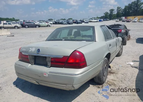 2003 Mercury Grand Marquis Gs из США, поврежденный, VIN 2MEFM74W33X689865